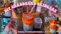 Diy Cardboard Skincare Ideas Diy Cardboard Skincare Cardboard