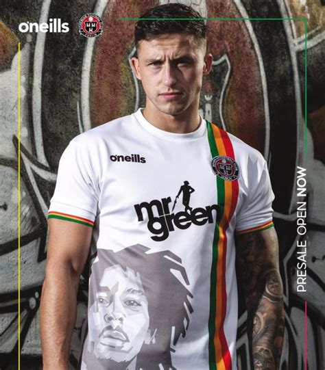 Irish Club Unveils Bob Marley Jersey For 2019 Away Kit