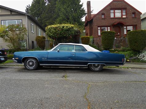 Seattle's Parked Cars: 1970 Oldsmobile 98 Convertible