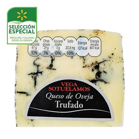 Queso De Oveja Curado Vega Sotuelamos Trufado G Bodega Aurrera