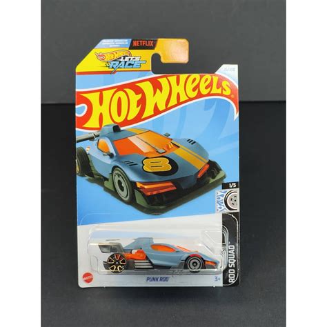 Hot Wheels Punk Rod Netflix Let S Race Grey 26 250 2024 ROD