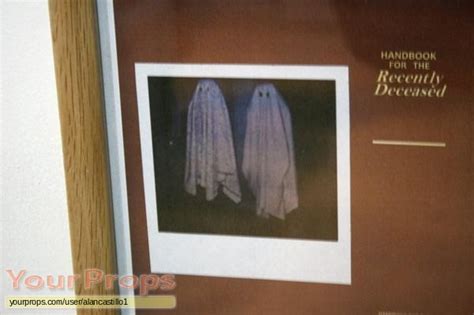 Beetlejuice Polaroid Replica Movie Prop