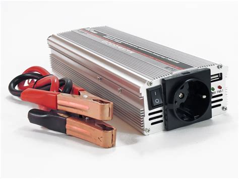 Автомобильный инвертор 24/220V AVS IN-1500W-24, 1 разъем, 1 USB ...