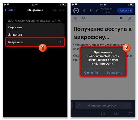 Как включить микрофон на Айфоне