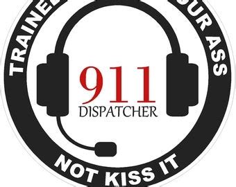 911 dispatcher decal | Etsy