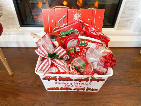 Dollar Tree Gift Baskets | Christmas Gift IDEAS - YouTube | Homemade ...