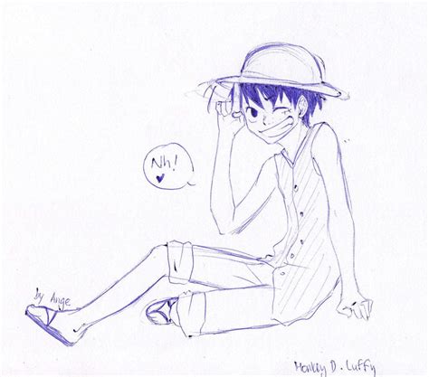 Luffys Grin By Xd Ange Xd On Deviantart