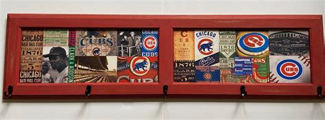 Chicago Cubs Wall Art Large Chicago Cubs Sign Chicago Cubs - Etsy ...