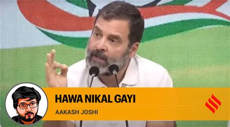 ‘Hawa Nikal Gayi’: Rahul Gandhi’s crude snub to a journalist shows ...