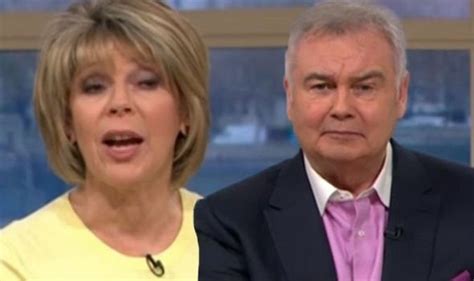 Itv This Morning Ruth Langsford Forced To Step In As Eamonn Holmes