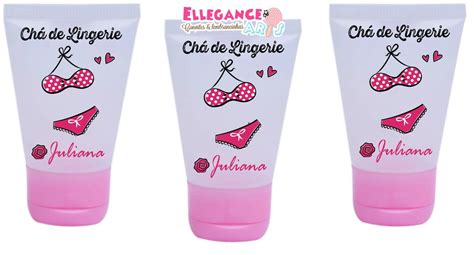 Lembrancinha Ch De Lingerie Lcool Gel Elo