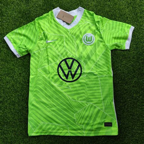 Jual JERSEY BOLA WOLFSBURG HOME 2021 2022 GRADE ORI GO Shopee Indonesia