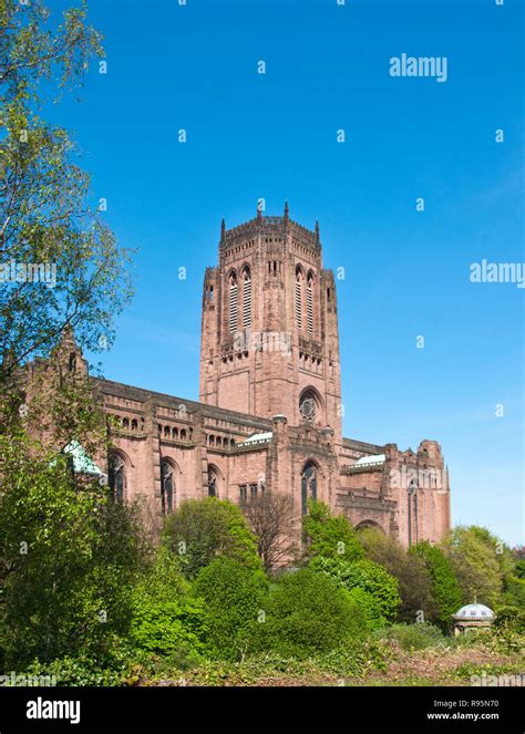 Liverpool Anglican Cathedral Liverpool England UK Stock Photo - Alamy