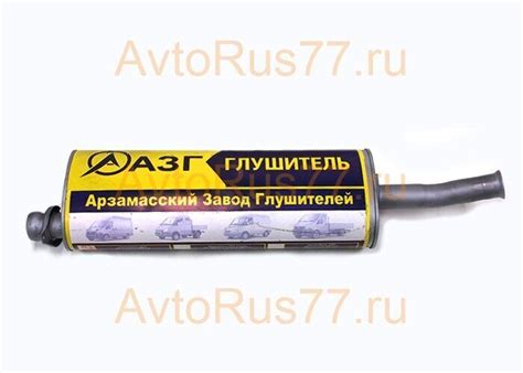 Глушитель на Газель Соболь ГАЗ-2217 двигатель Cummins ЕВРО-4