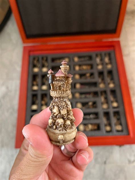 Handmade Lovecraftian Chess Piece And Board Hobbies Toys Toys