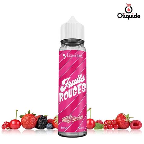 Eliquide Wpuff Fruits Rouges 50ml à 10 36 par 5