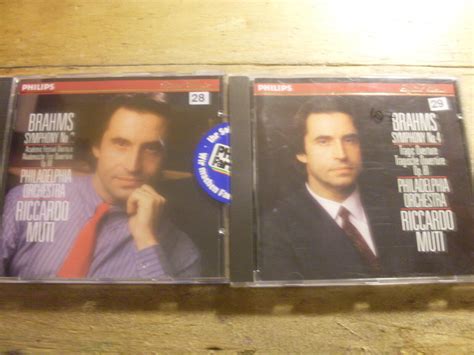 Brahms Sinfonie Symphony No Cd Alben Riccardo Muti