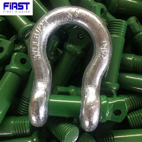 Factory Supply Us Type Forged G209 Safety Screw Pin Anchor Shackle