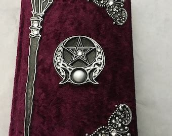 Blank Spell Book Build Your Own Grimoire Handmade Witches Journal Etsy