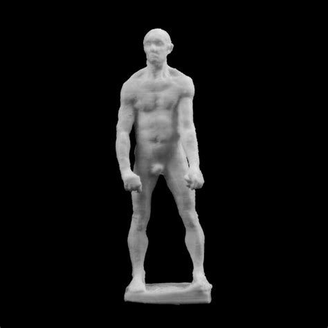 D Printable Jean d Aire Nude Study at The Musée Rodin Paris by Musée
