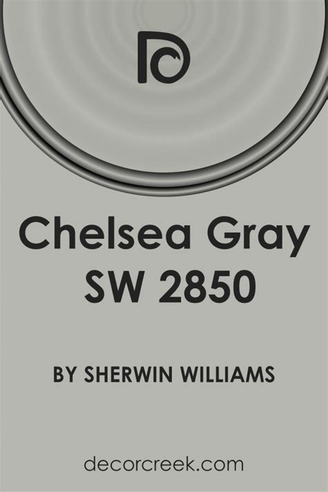 Chelsea Gray Sw Paint Color By Sherwin Williams Decorcreek