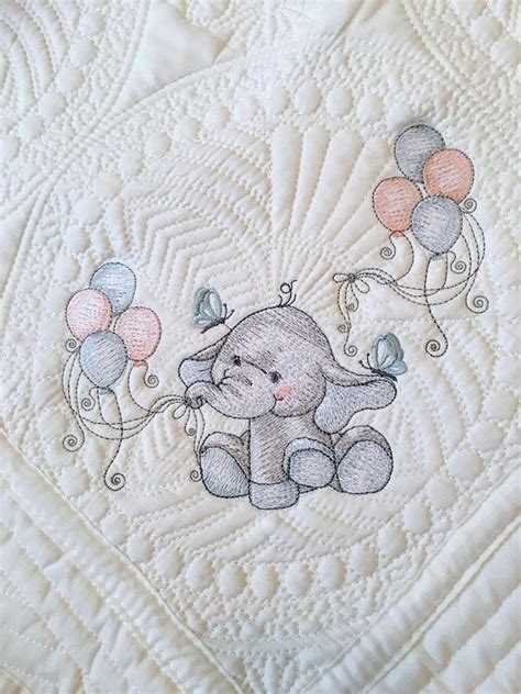 Embroidered Baby Blanket Celebrate The Birth Of A Special Baby With