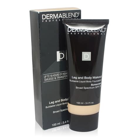 Dermablend Leg and Body Makeup - 10N Fair Ivory , 3.4 oz Makeup ...