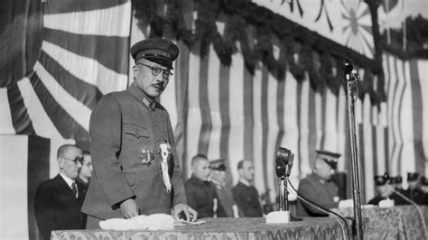 Japanese Prime Minister Hideki Tojo Makes Himself “military Czar