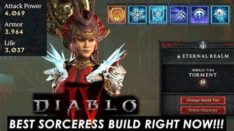 Explosive Arc Lash Build Best Sorceress Build Ever Diablo Pt