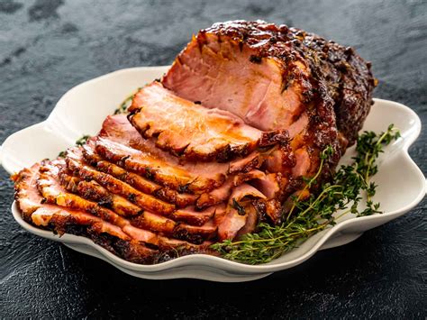 Bourbon Glazed Baked Ham Jo Cooks