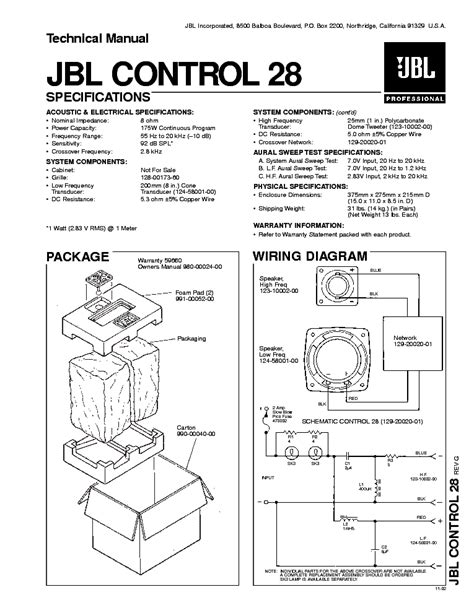 Jbl L100 Crossover Schematic Jbl L100