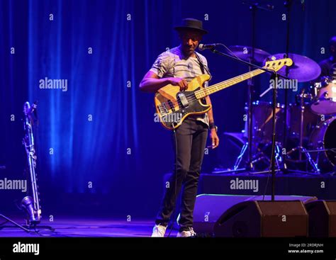 Cracow Poland July Marcus Miller European Tour On