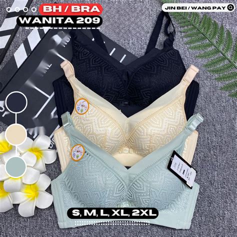 Jual Bra Bh Wanita Tidak Ada Kawat Busa Sedang Size