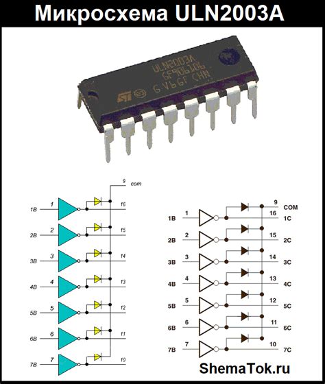 ULN2003A Datasheet: от производителей микросхемы