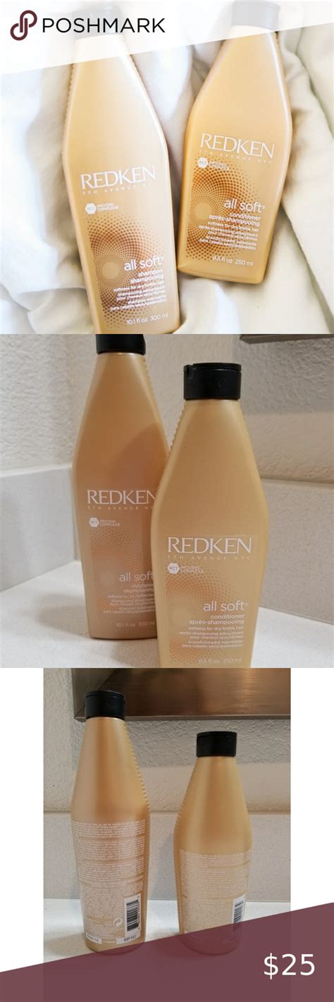 Redken All Soft Shampoo And Conditioner Duo Shampoo Shampoo And Conditioner Redken