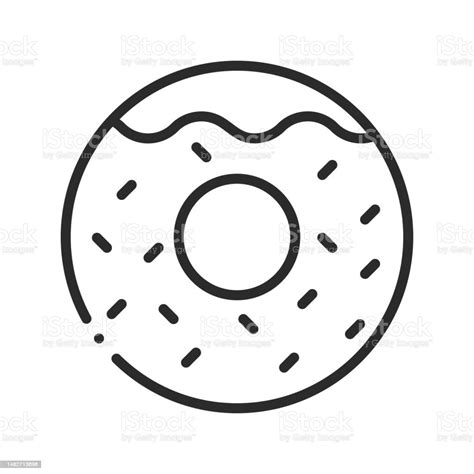 Donut Dessert Food Stock Illustration Download Image Now Bakery Cartoon Cut Out Istock