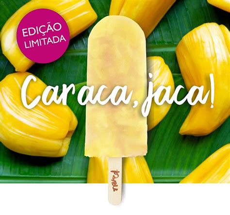 PICOLÉ NAKED CARACA JACA Sorvetes Naked é da DaOca Sorvetes