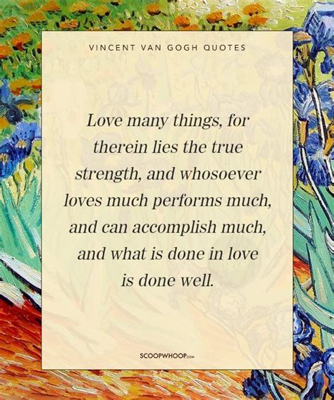 18 Quotes By Vincent Van Gogh That Will Inspire You To Follow Your Passion In Life And Love