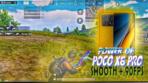 Conqueror Lobby Clutches 🚀 Poco X6 Pro Smooth 90 Fps Bgmi Pubg