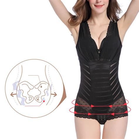 Women Bust Slimmer Shapewear Sexy Bodysuit Waist Shaper Lady S Tummy Control Firm Bodyshaper