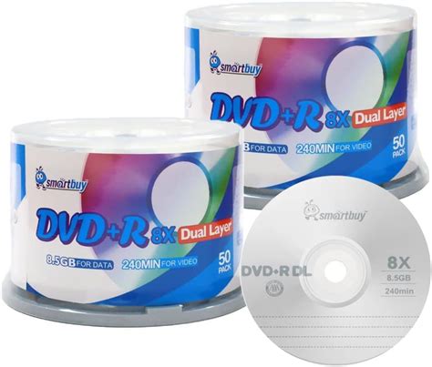 Amazon Smart Buy Pack Dvd R Dl Gb X Dvd Plus R Double