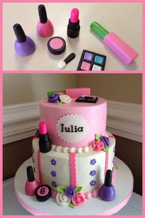 Makeup Cake Ou Comment Allier Gourmandise Et Beauté Gâteau Maquillage Gâteaux à Thème Gâteau