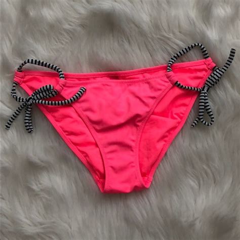 Victoria S Secret Swim Victorias Secret Neon Pink Bikini Bottom