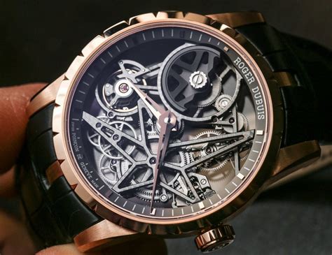 Roger Dubuis Excalibur 42 Automatic Skeleton Watch Hands On Ablogtowatch