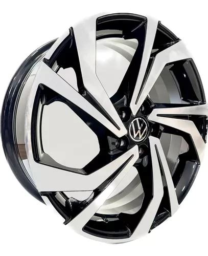 Rodas Scorro Vw Golf Polo Fox Aro 17 5x100 Jogo Bicos