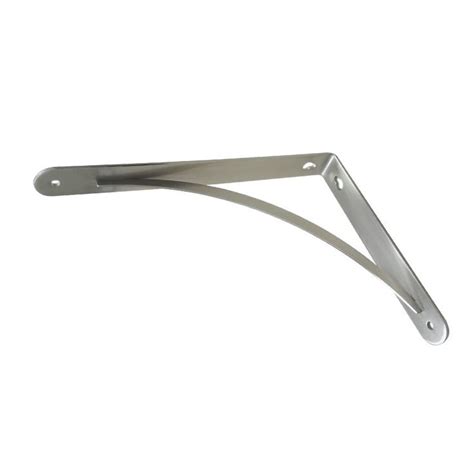 Style Selections In Nickel Shelf Bracket Lowes Decorative