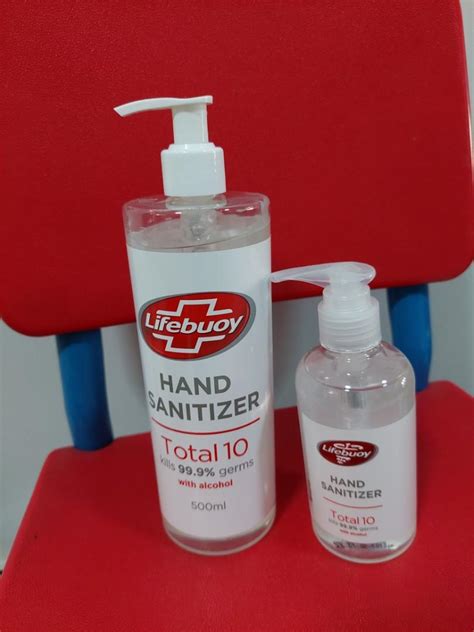 Lifebuoy Hand Sanitizer Ml Free Ml Bottle Beauty Personal