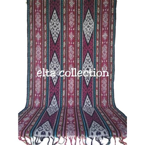 Jual Kain Tenun Ikat Blanket Ondol Antik Motive Khas Dayak Di Lapak