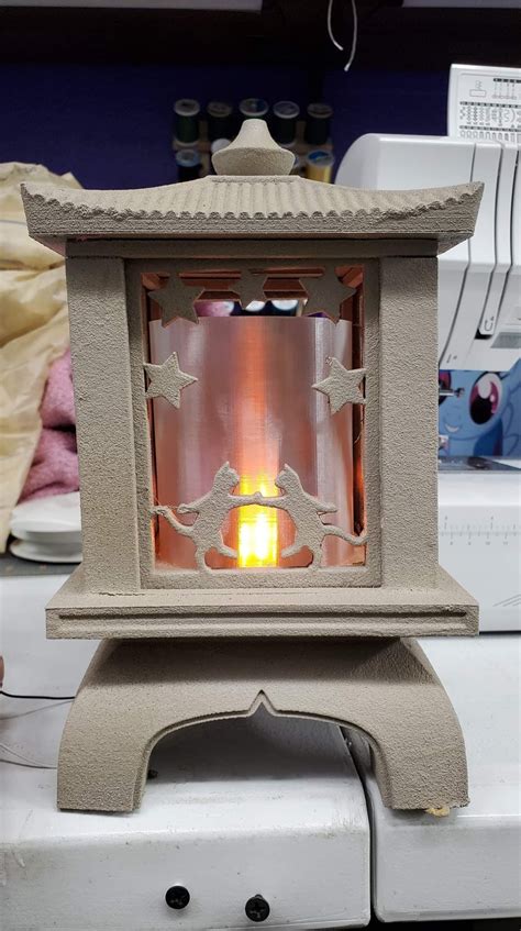 Japanese Garden Lantern with Custom Panels : r/3Dprinting