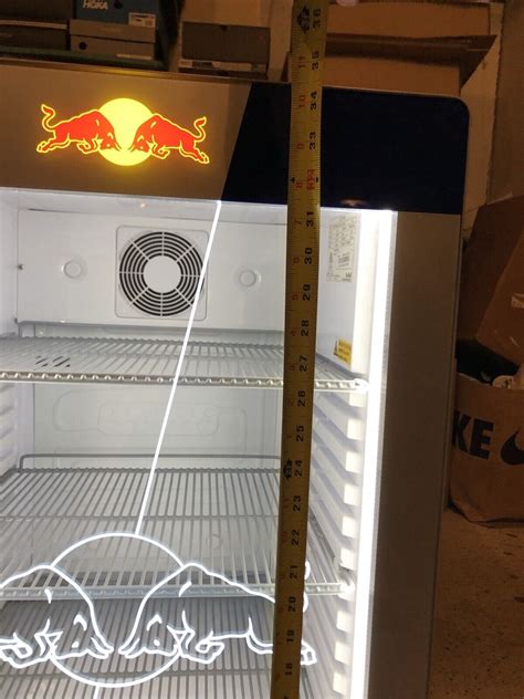 New Red Bull Mini Fridge GDC ECO Medium Drink Refrigerator Cooler Logo